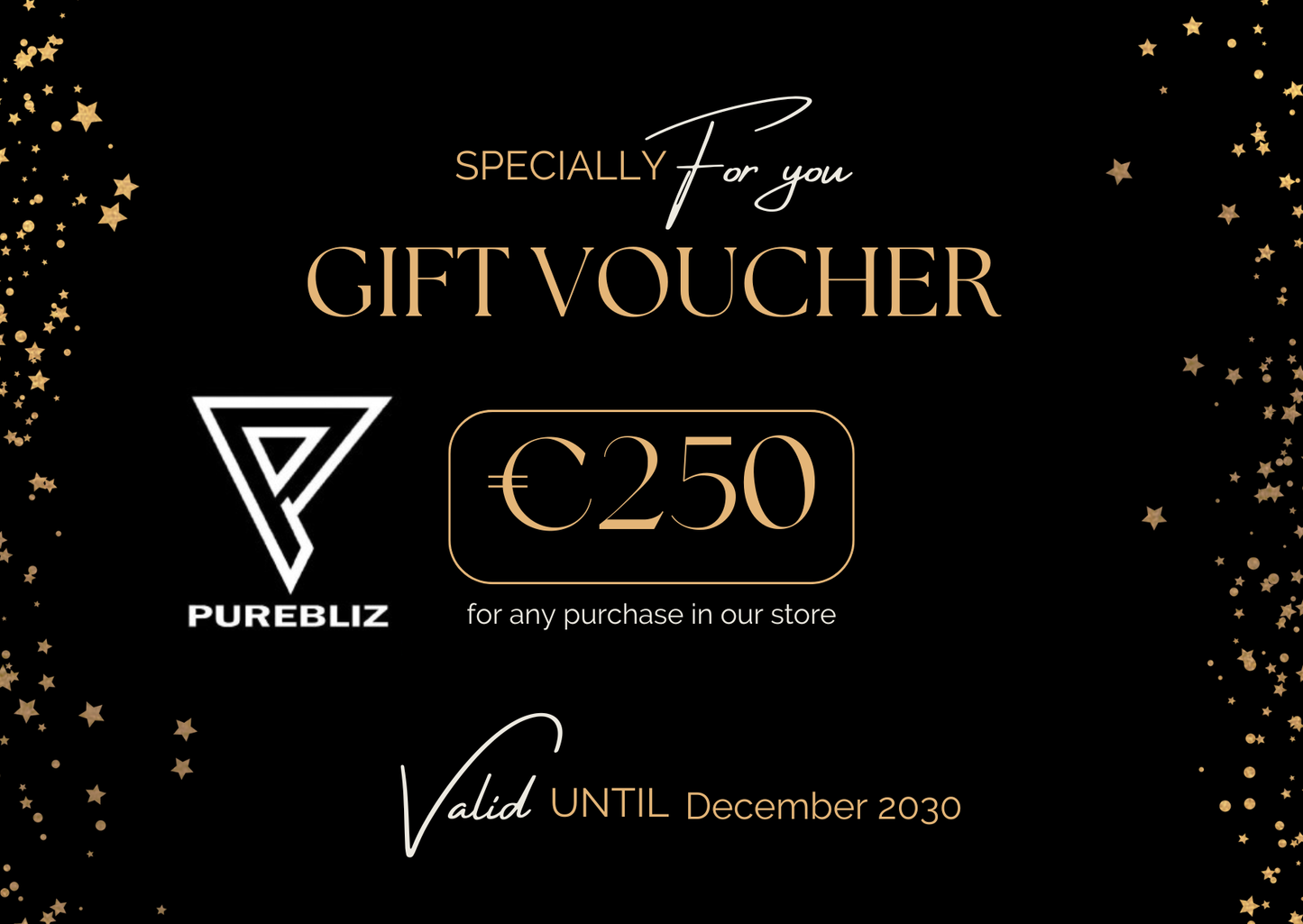 Purebliz Geschenkkarten