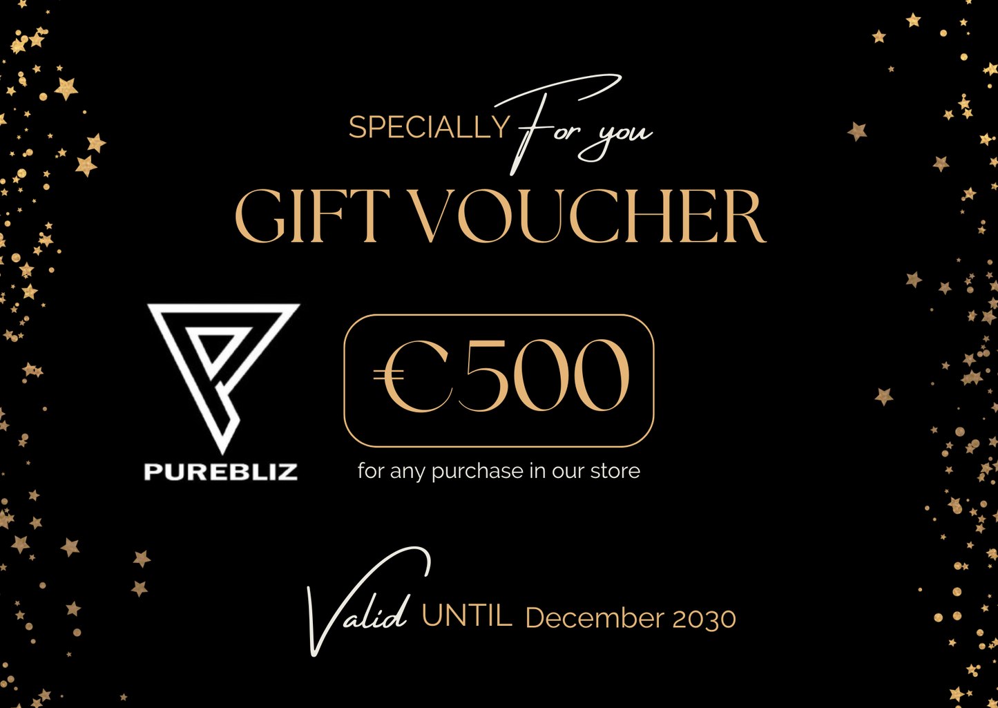 Purebliz Geschenkkarten